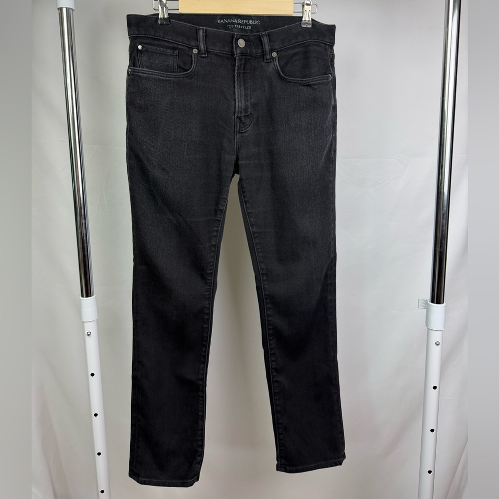 Banana Republic Men's Dark‎ Gray Slim Jeans
